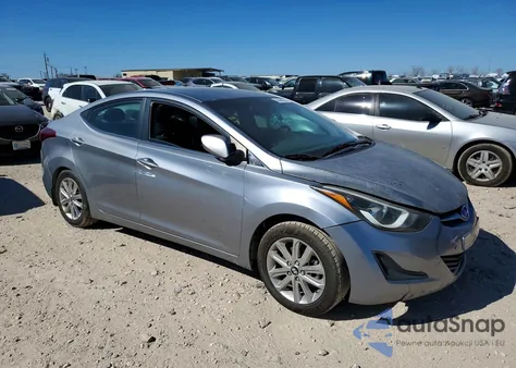 2015 Hyundai Elantra Se из США, поврежденный, VIN 5NPDH4AE4FH595510